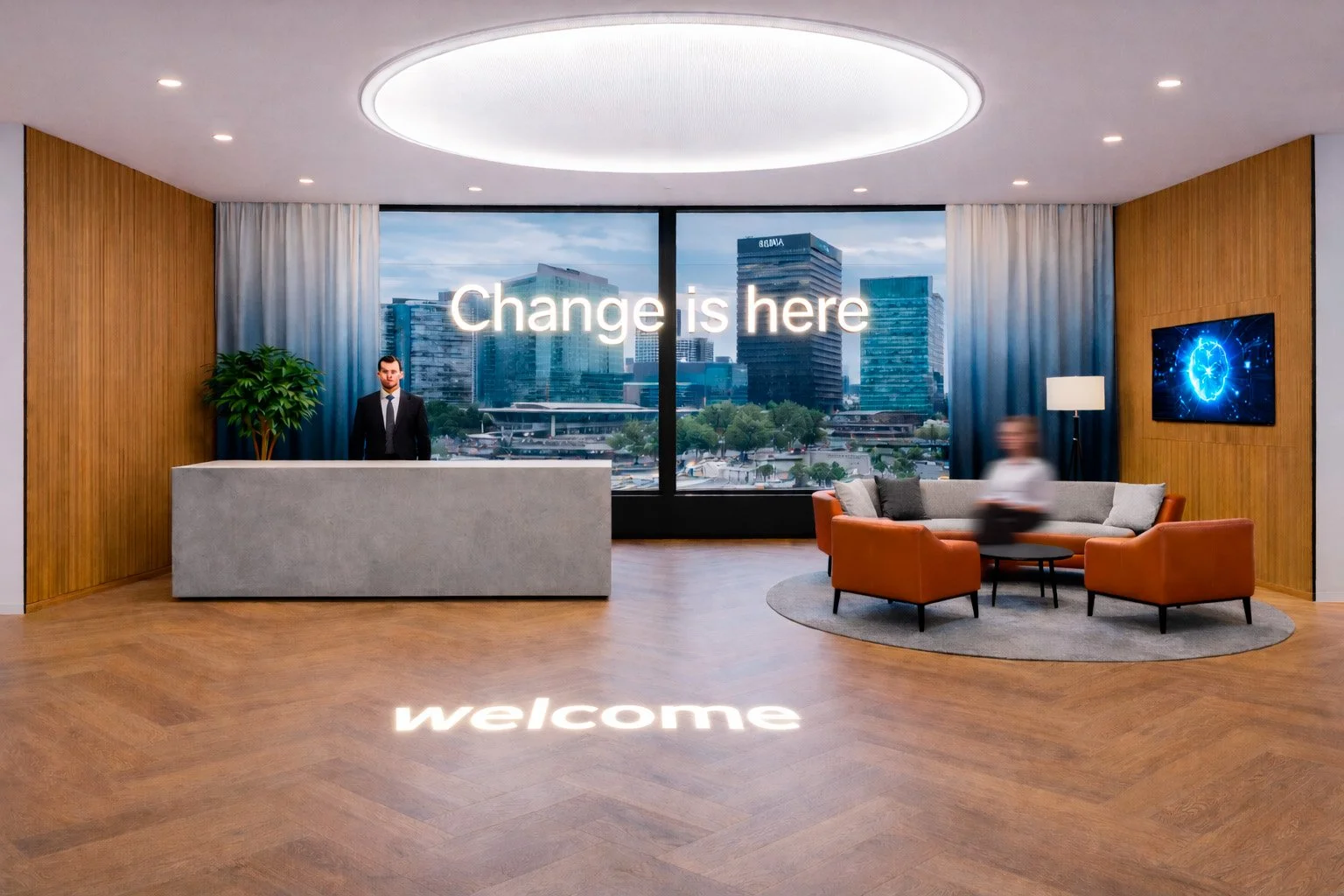 Welcome Area - Oficina Tecnológica