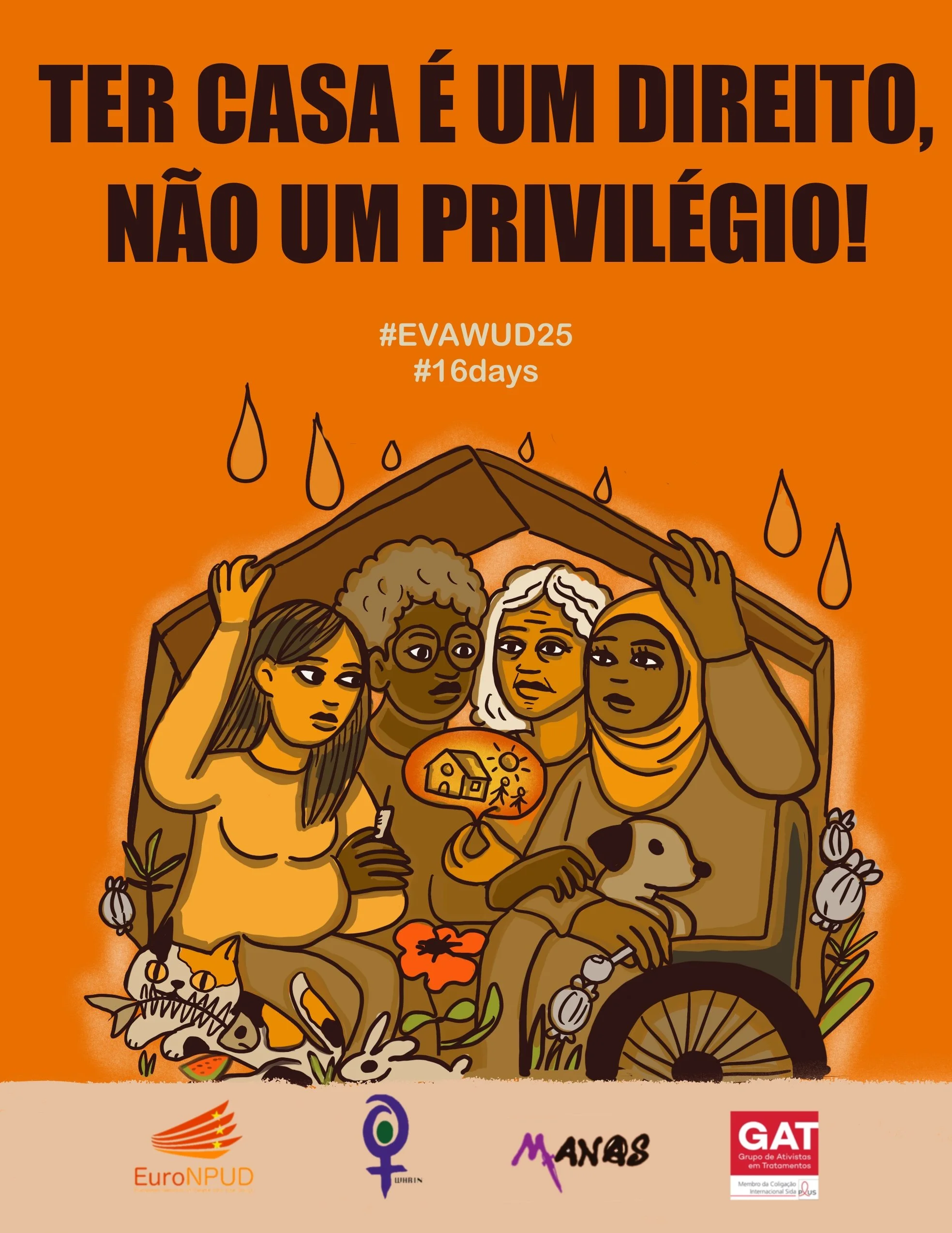Campaign for the elimination of violence against women who use drugs (EVAWUD 2025)EURONPUD