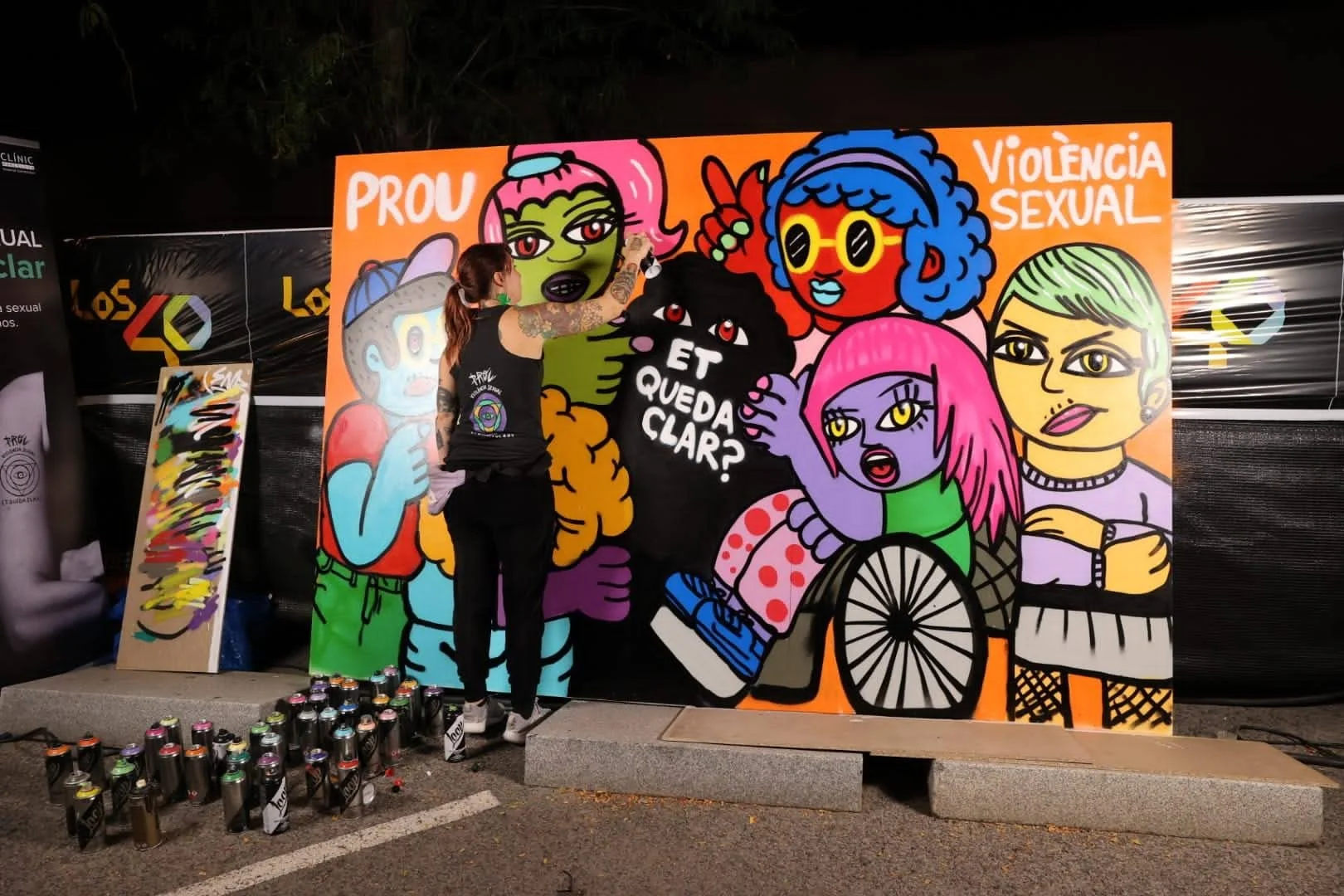 Prou violencia sexual, et queda clar? Hospital clinic x 40 principales