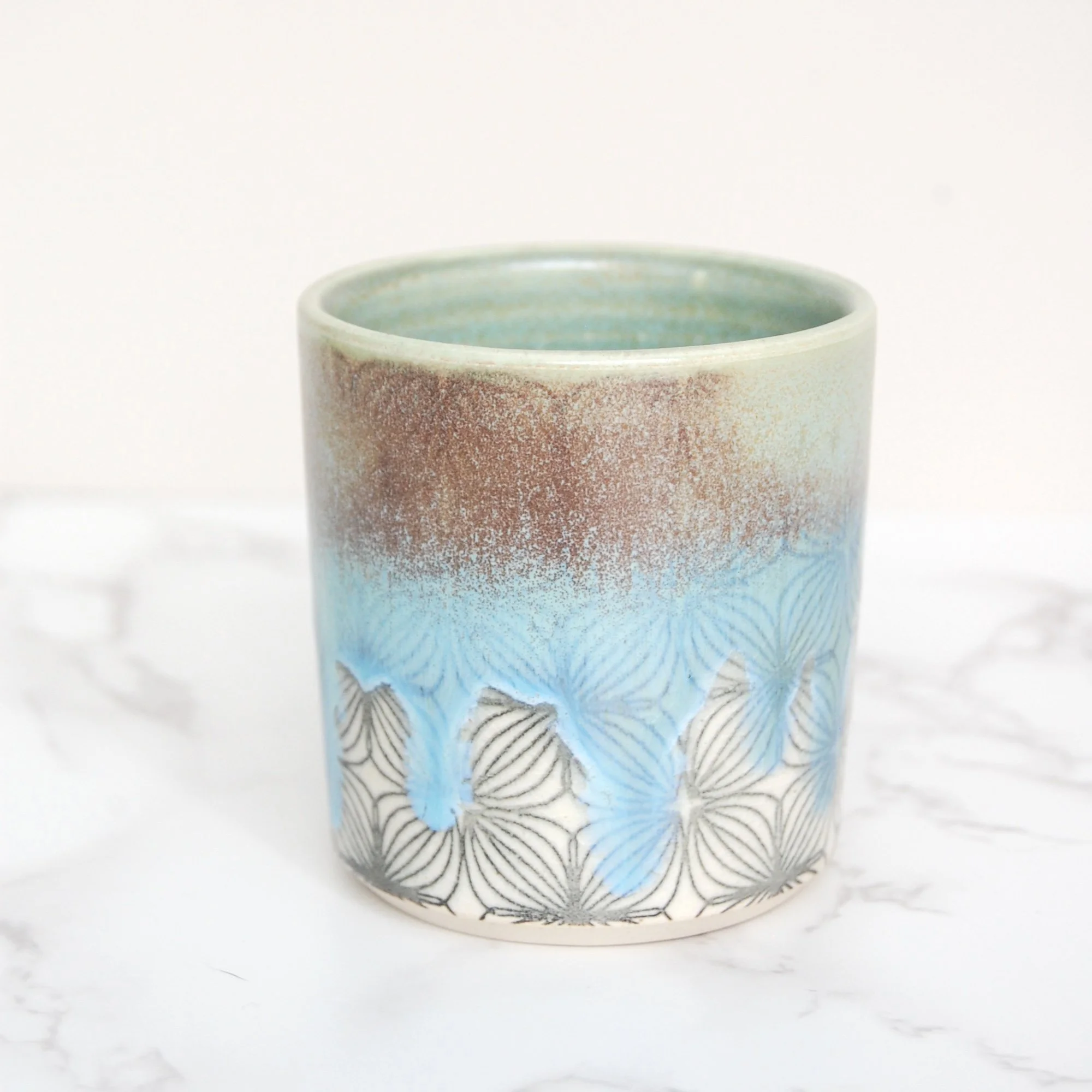 Whiskey Cup: Poppy Print