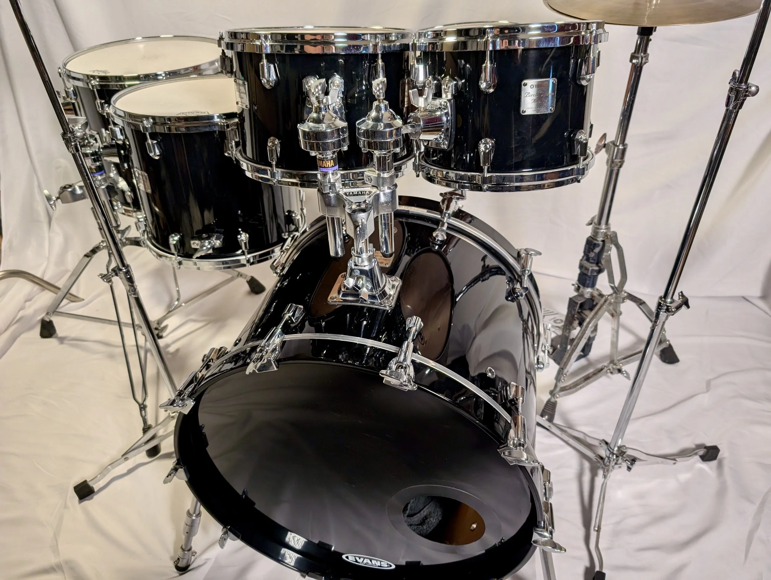 Yamaha Birch Custom Absolute and Maple Custom Absolute