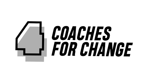 Logo with the number 4 and the text 'Coaches for Change'.