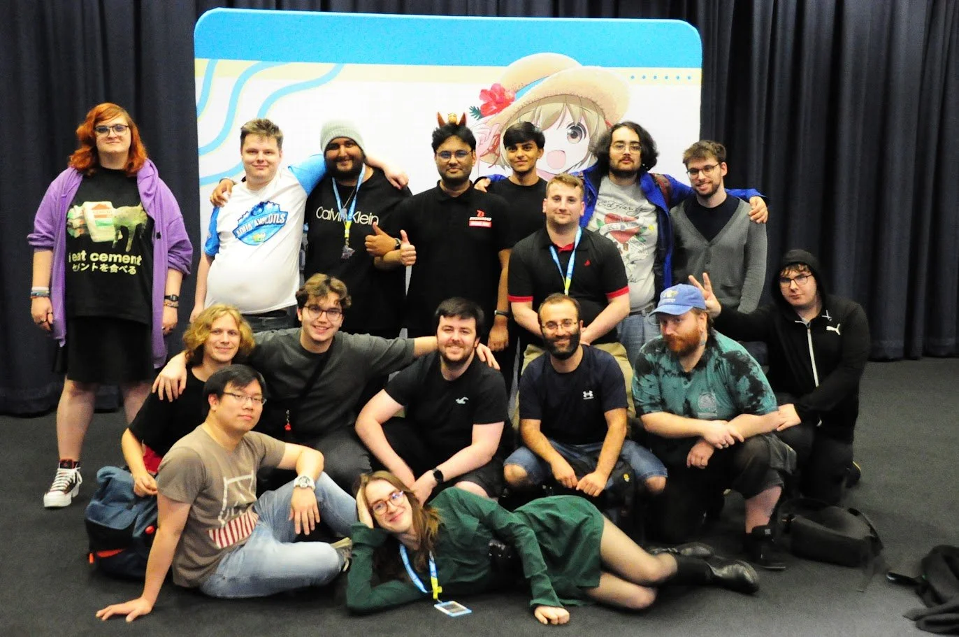 Players from the UK Cardfight Vanguard Community at Bushiroad Summer Fest 2025, held in Manchester.