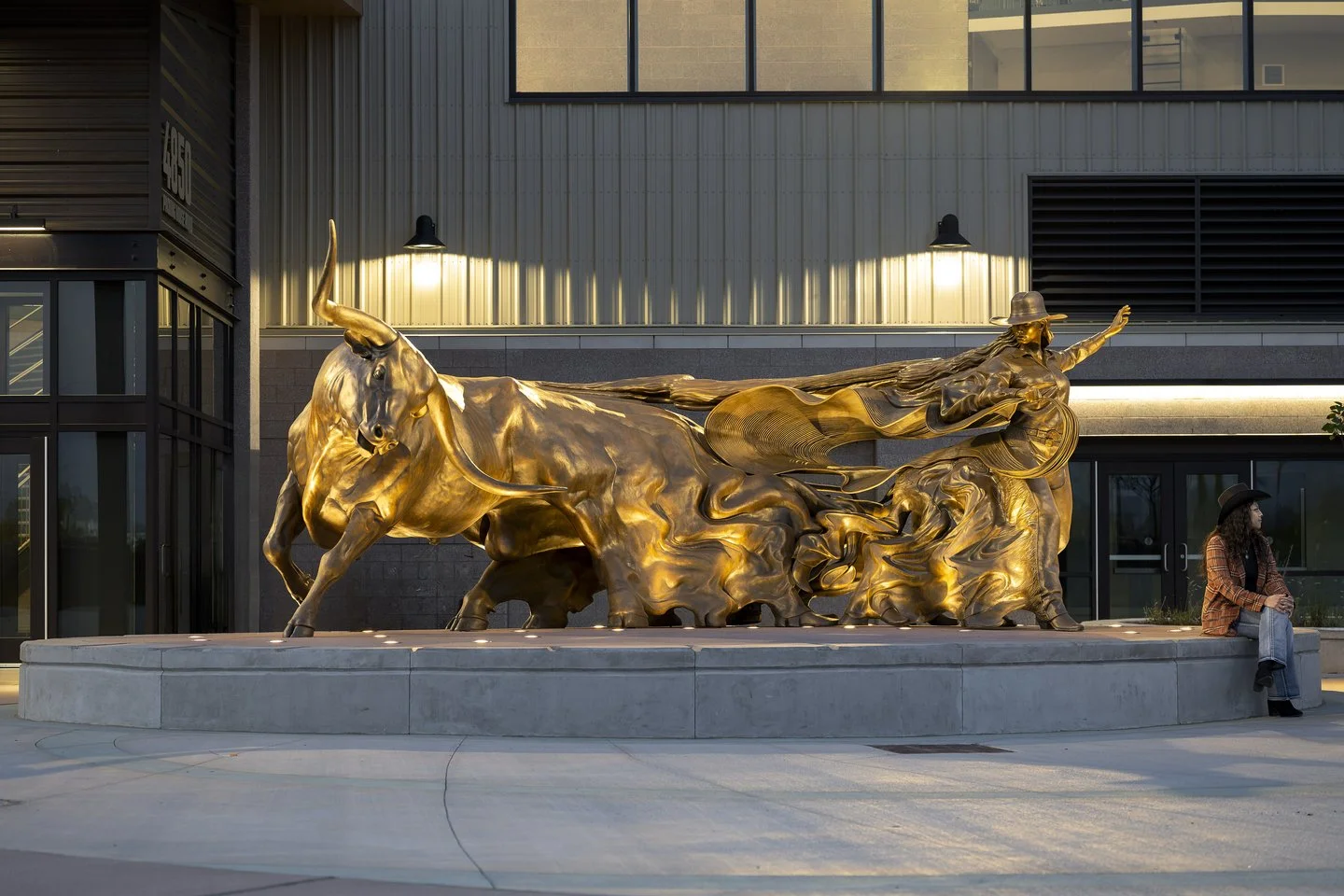 Taking Stock – Bronze Sculpture