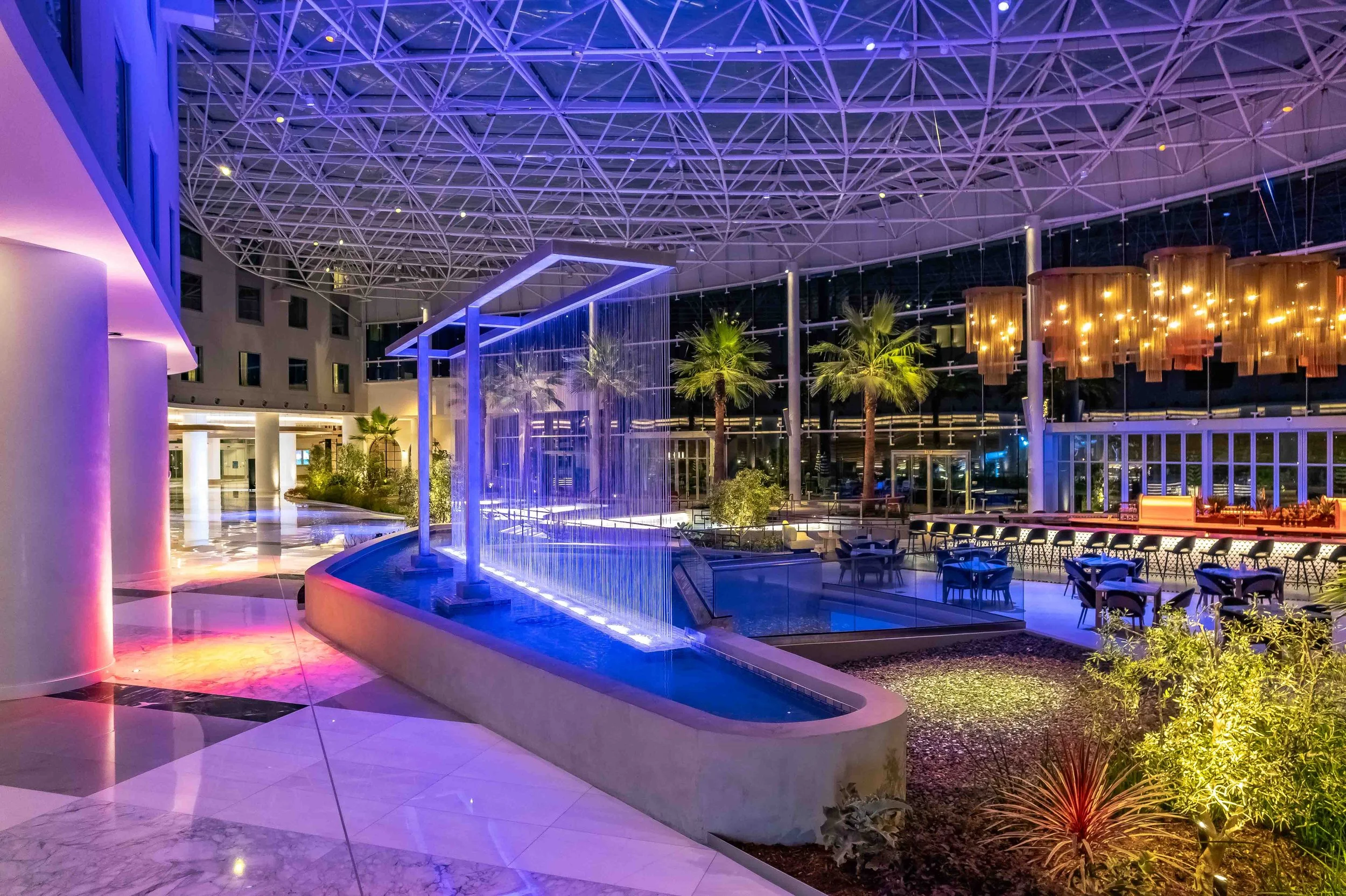 Waterwall Interior Fountain