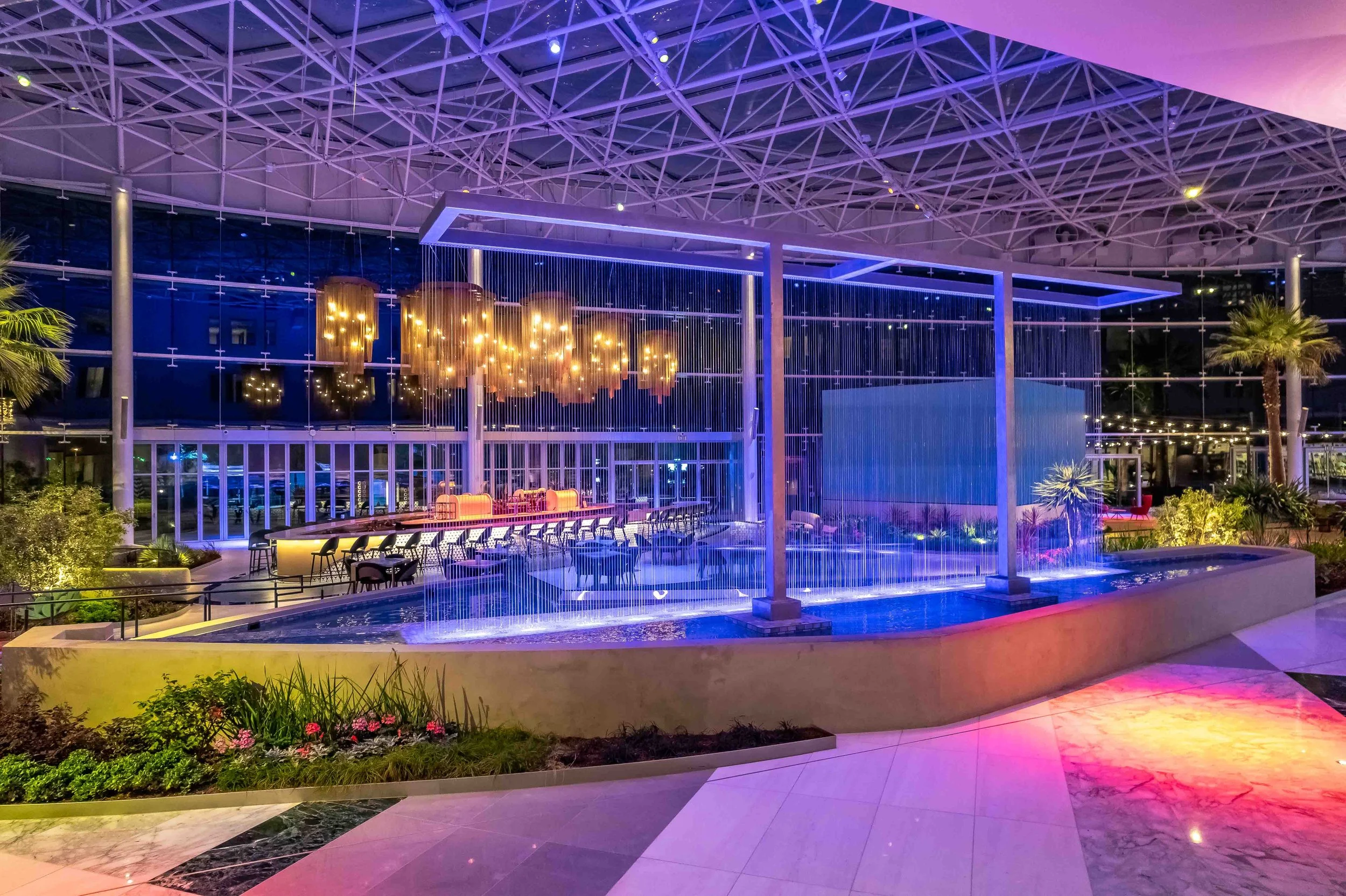 Waterwall Interior Fountain