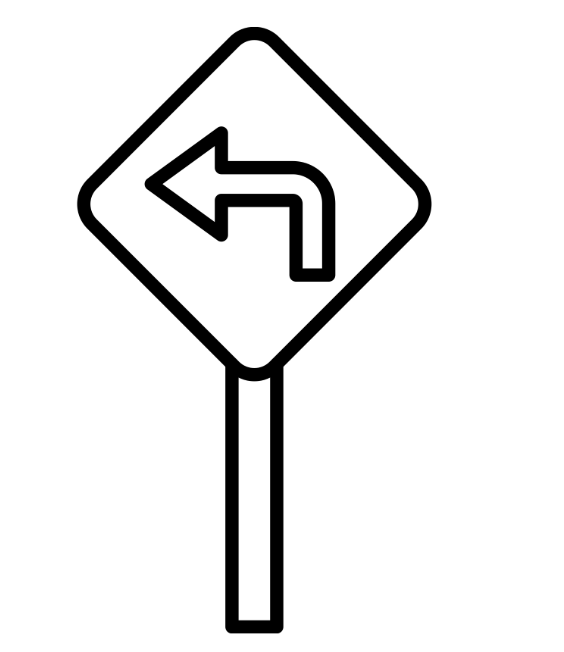 Icone panneau | Plan de petite signalisation