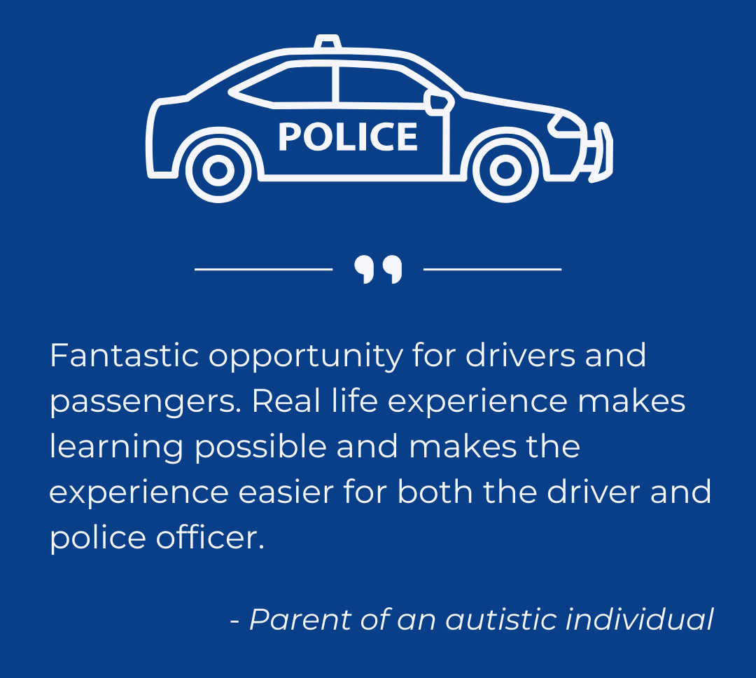 Delaware Network for Excellence in Autism-Practice Traffic Stop