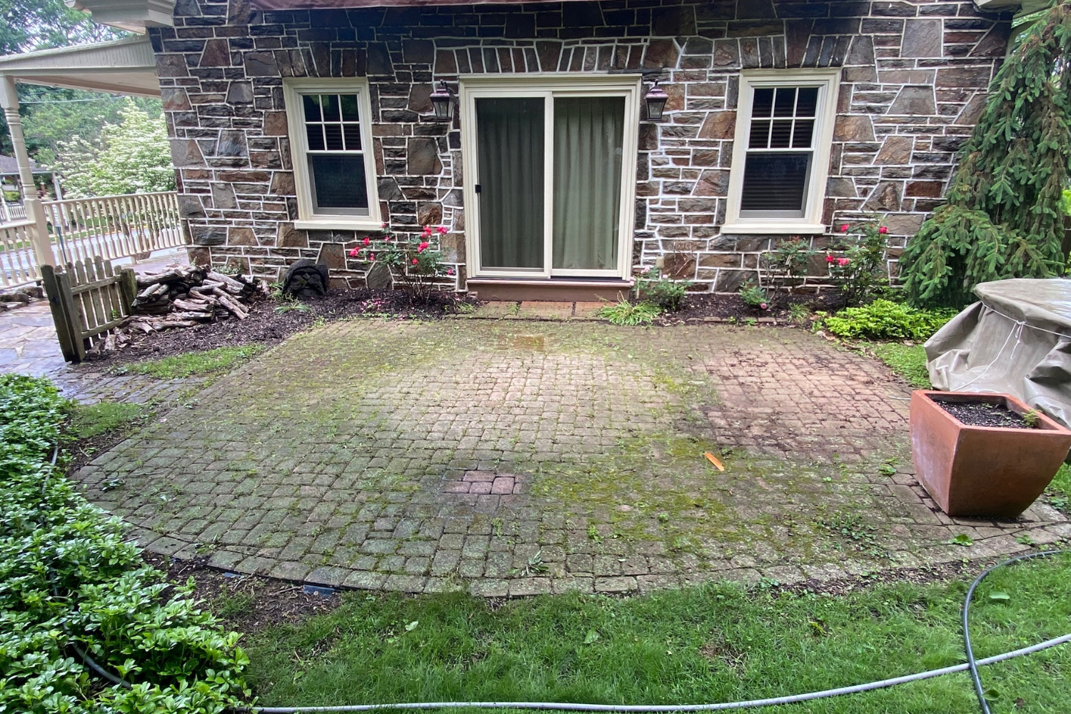 BEFORE - PATIO