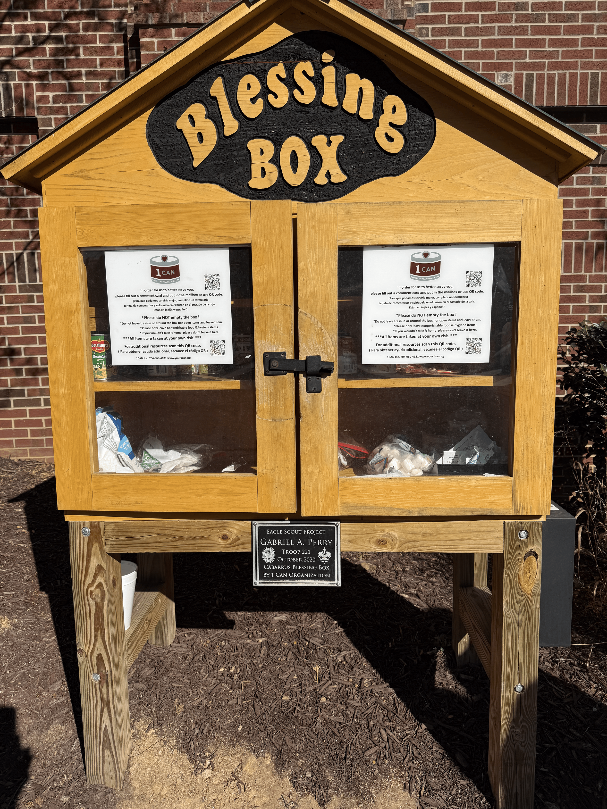 1CAN Blessing Box