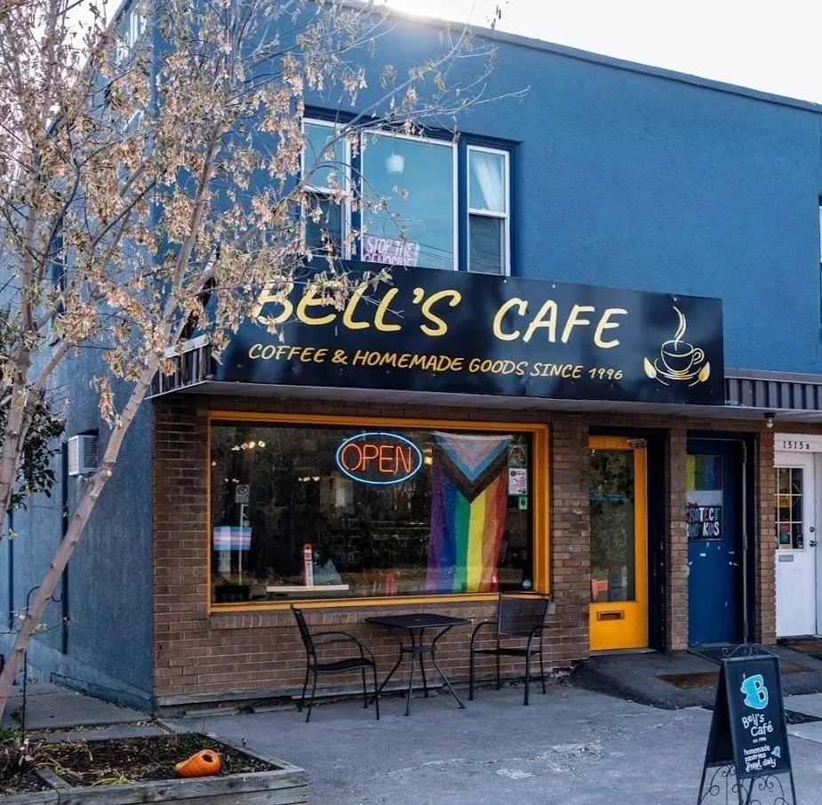 Bell's Café | gayest coffeeshop in calgary