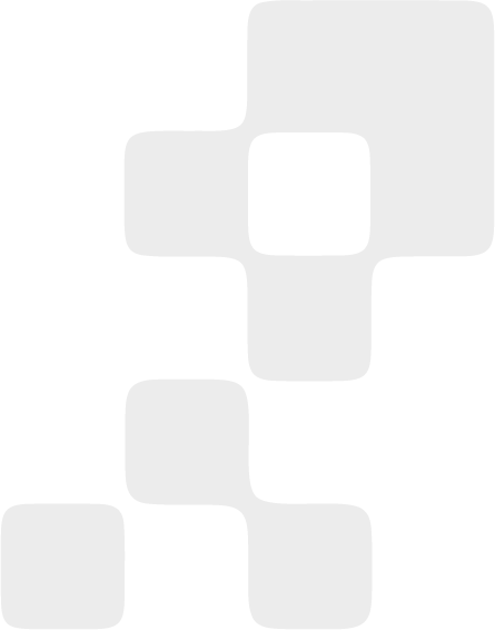 Puzzle pieces with one missing piece in the center.