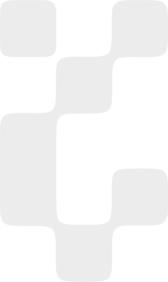 Black and white abstract geometric pattern with interconnected square and rectangular shapes