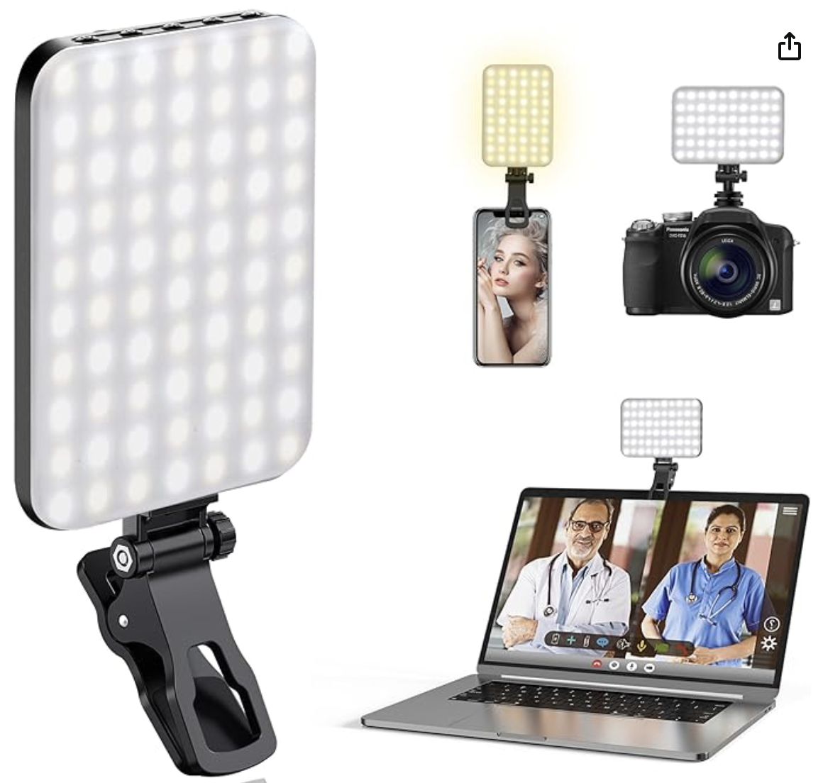 great gifts for creators clip on ring lights for easy content shoots curated by the Maxwell Method