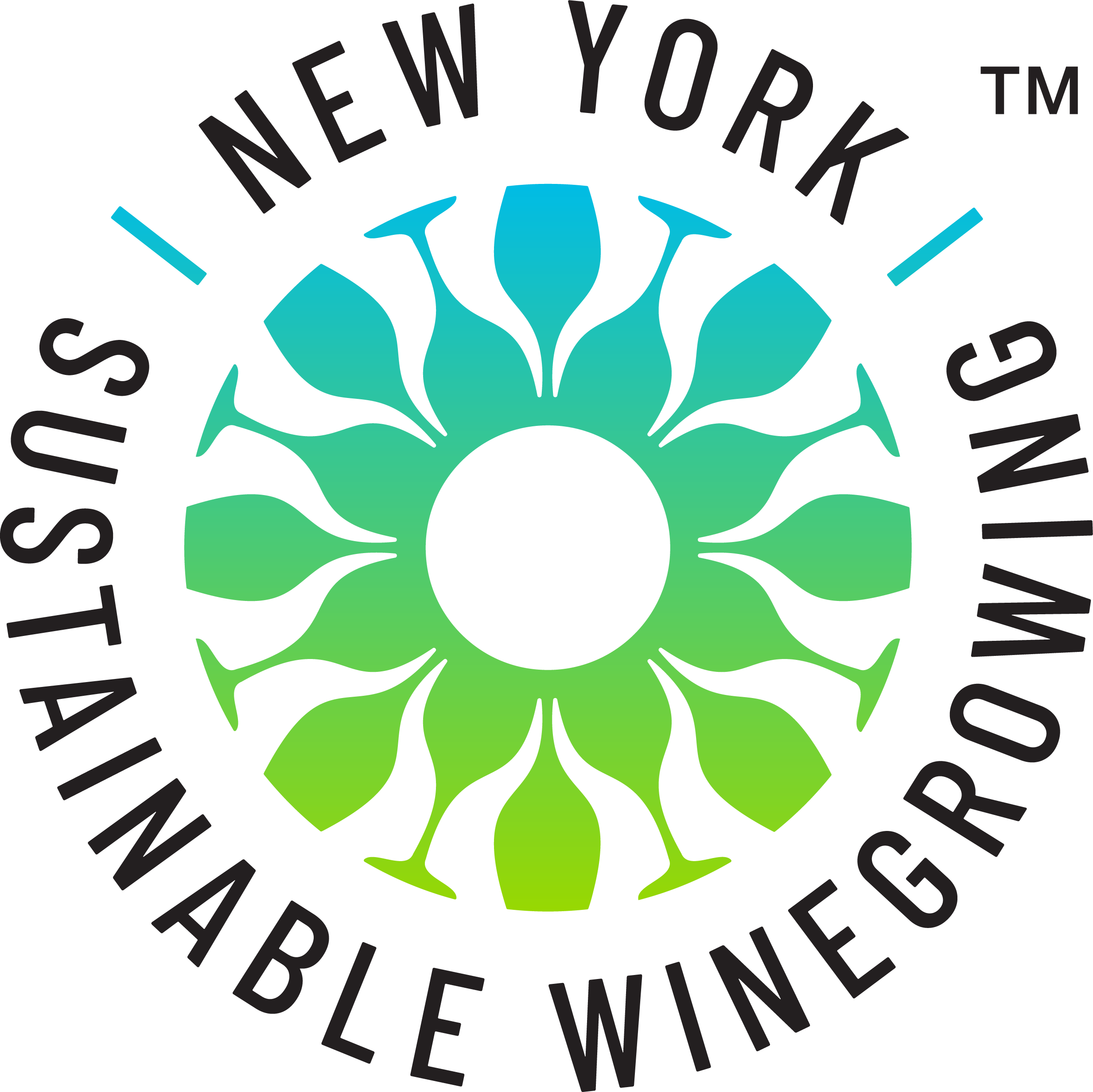 The New York Sustainable Winegrowing Logo & Trustmark
