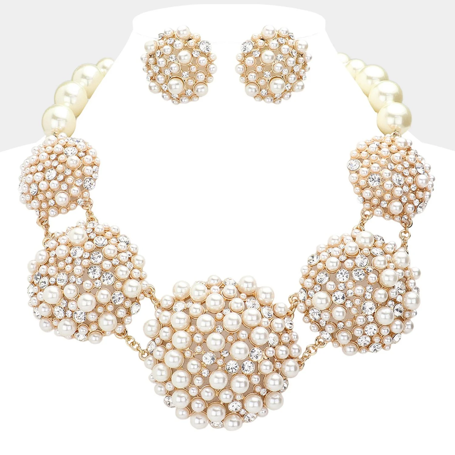 The Royal Pearl Luxe Statement Set