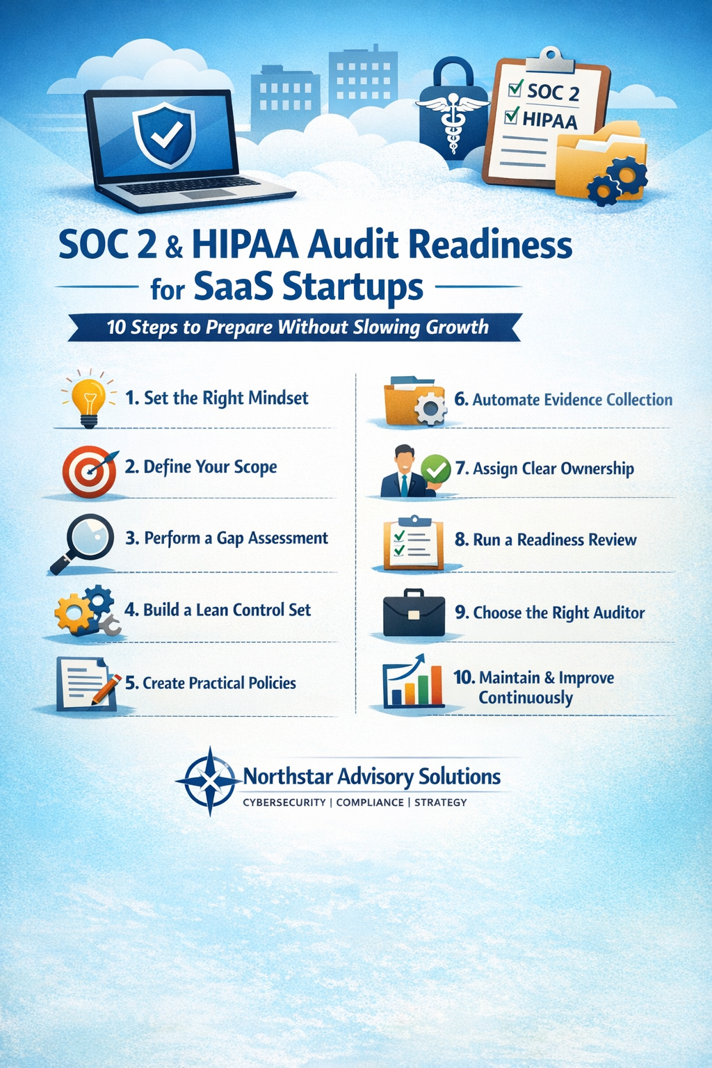 How SaaS Startups Can Prepare for SOC 2 and HIPAA Audits (Without Slowing Growth)