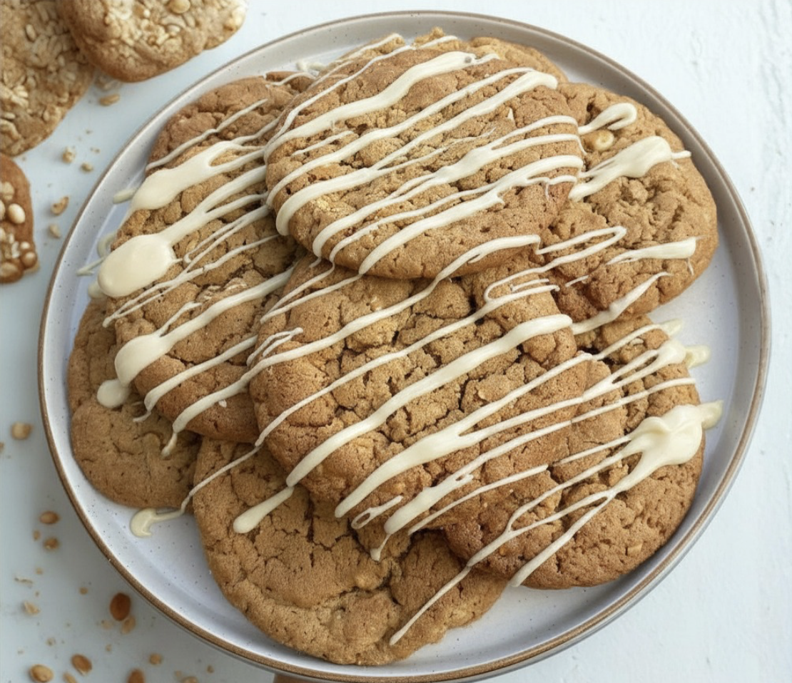 Large Lemon & White Chocolate Sourdough Cookie