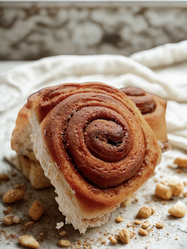 Plain Sourdough Cinnamon Roll