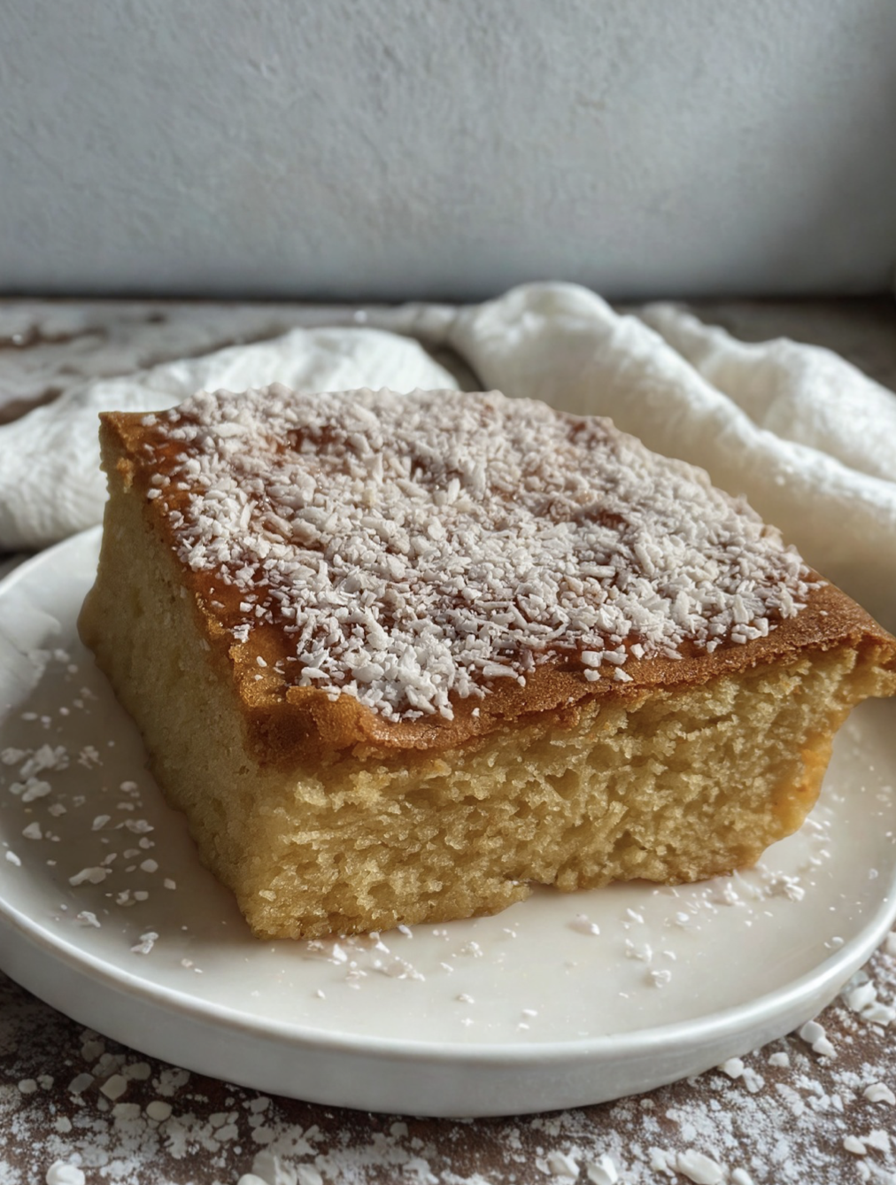 Sourdough Jam & Coconut Cake Jumbo Slice