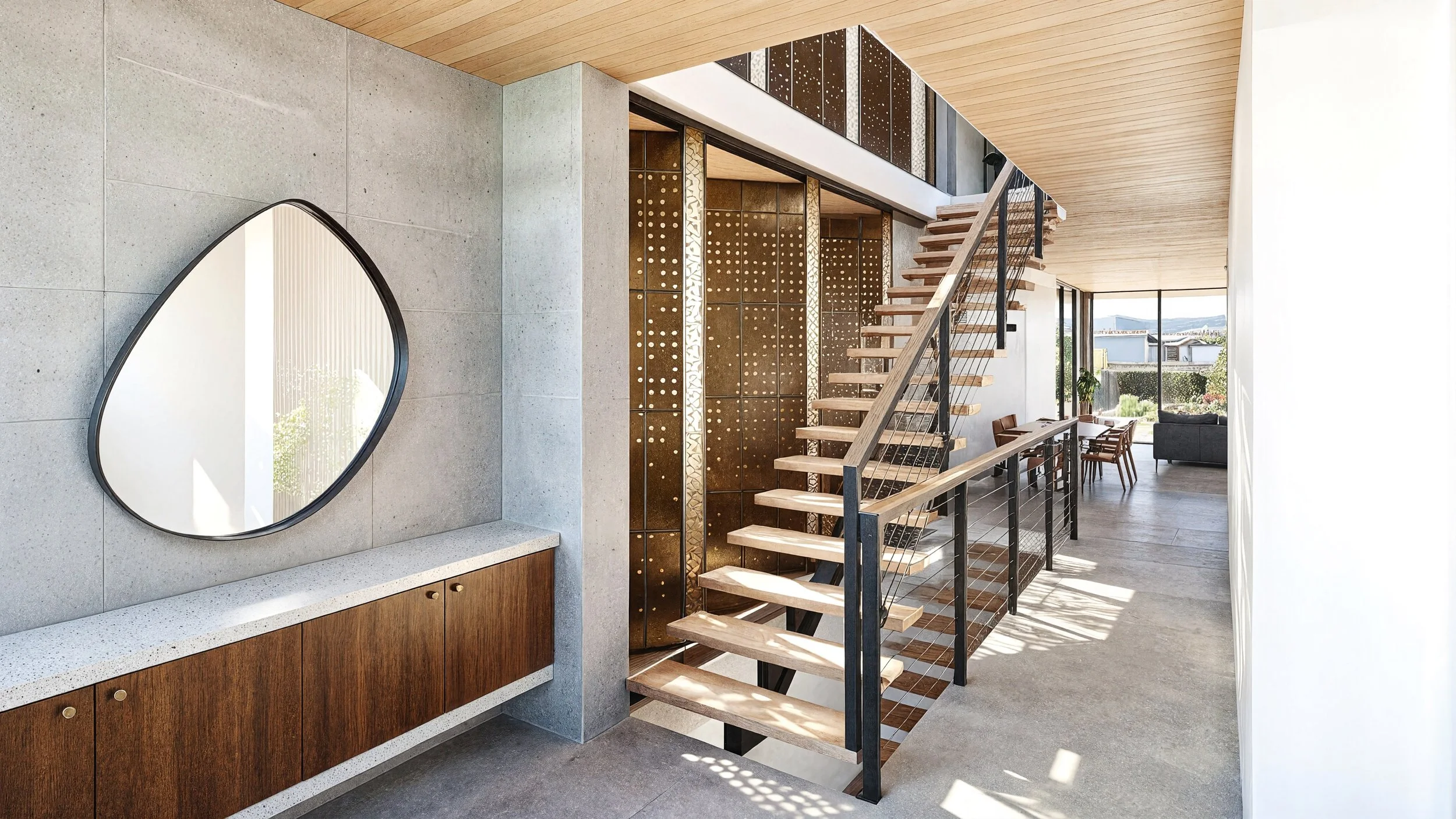 suburban sydney duplex architecture