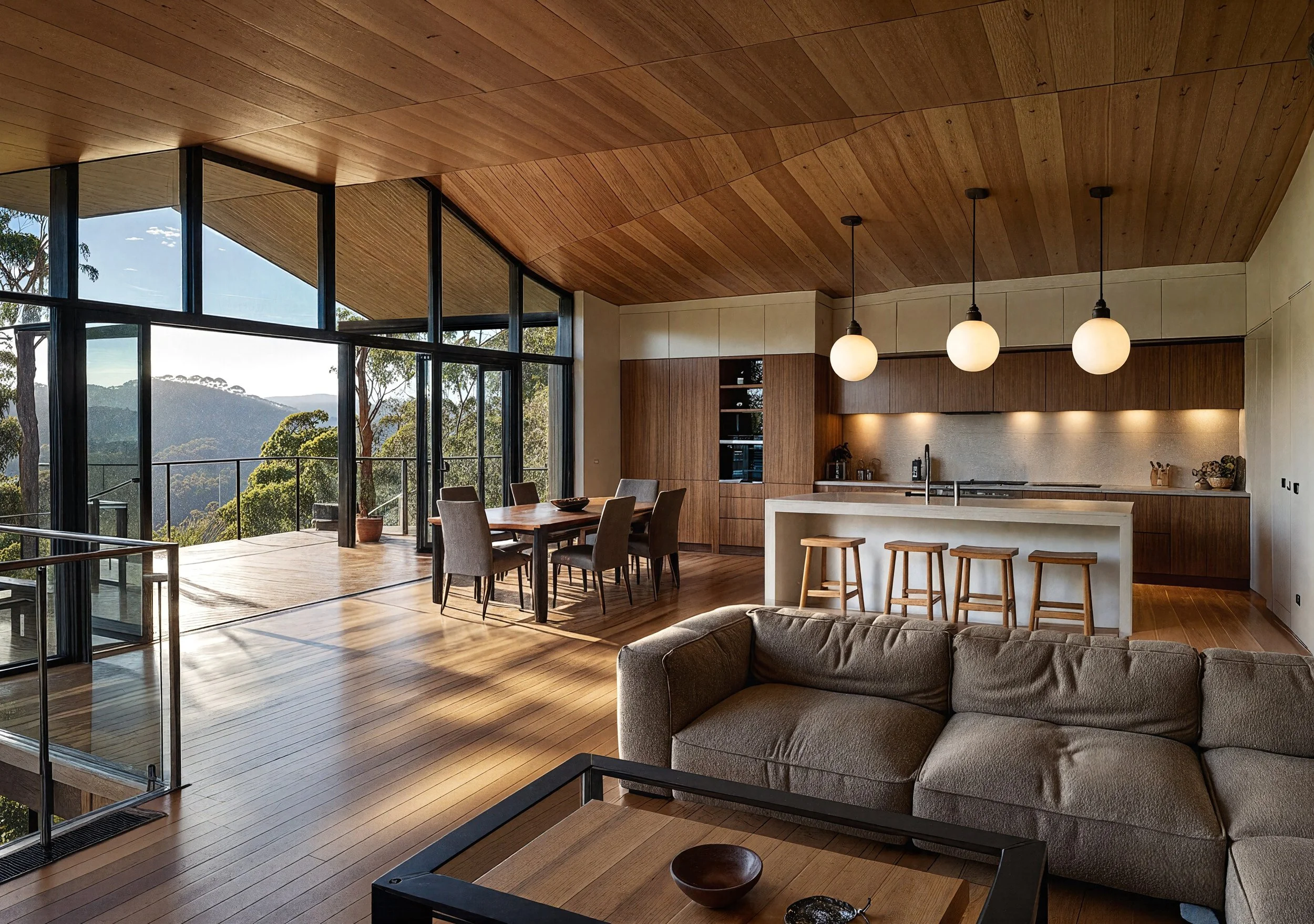 interior mountains archtitecture