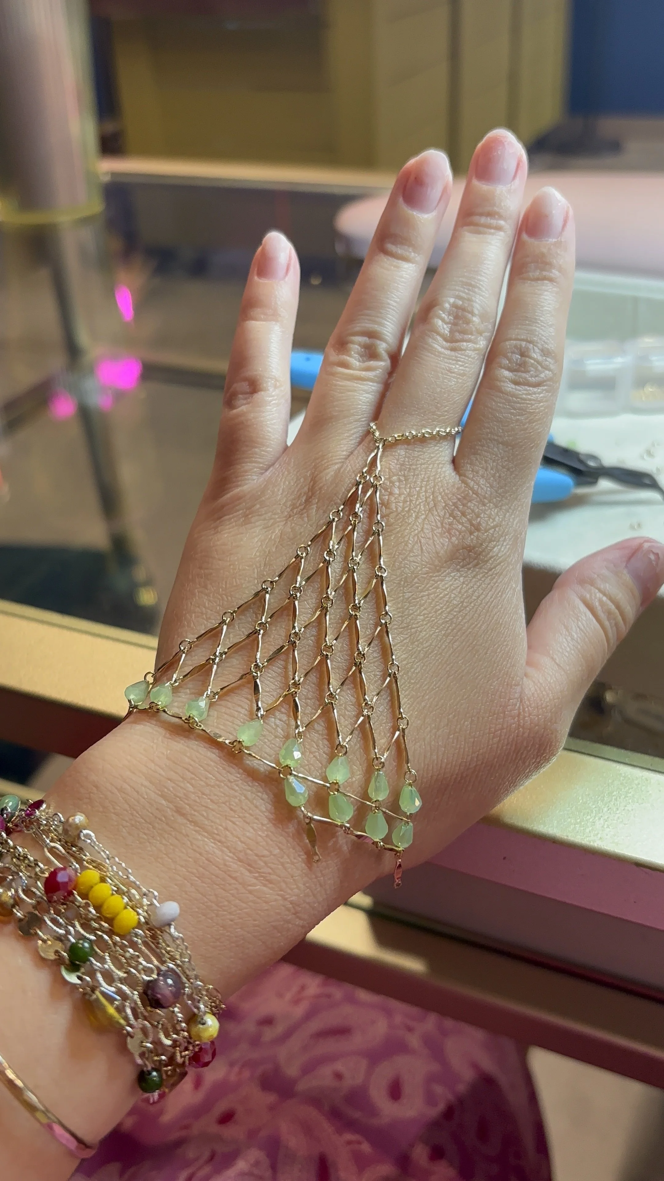 Architectural conversation piece for everyday wear. 