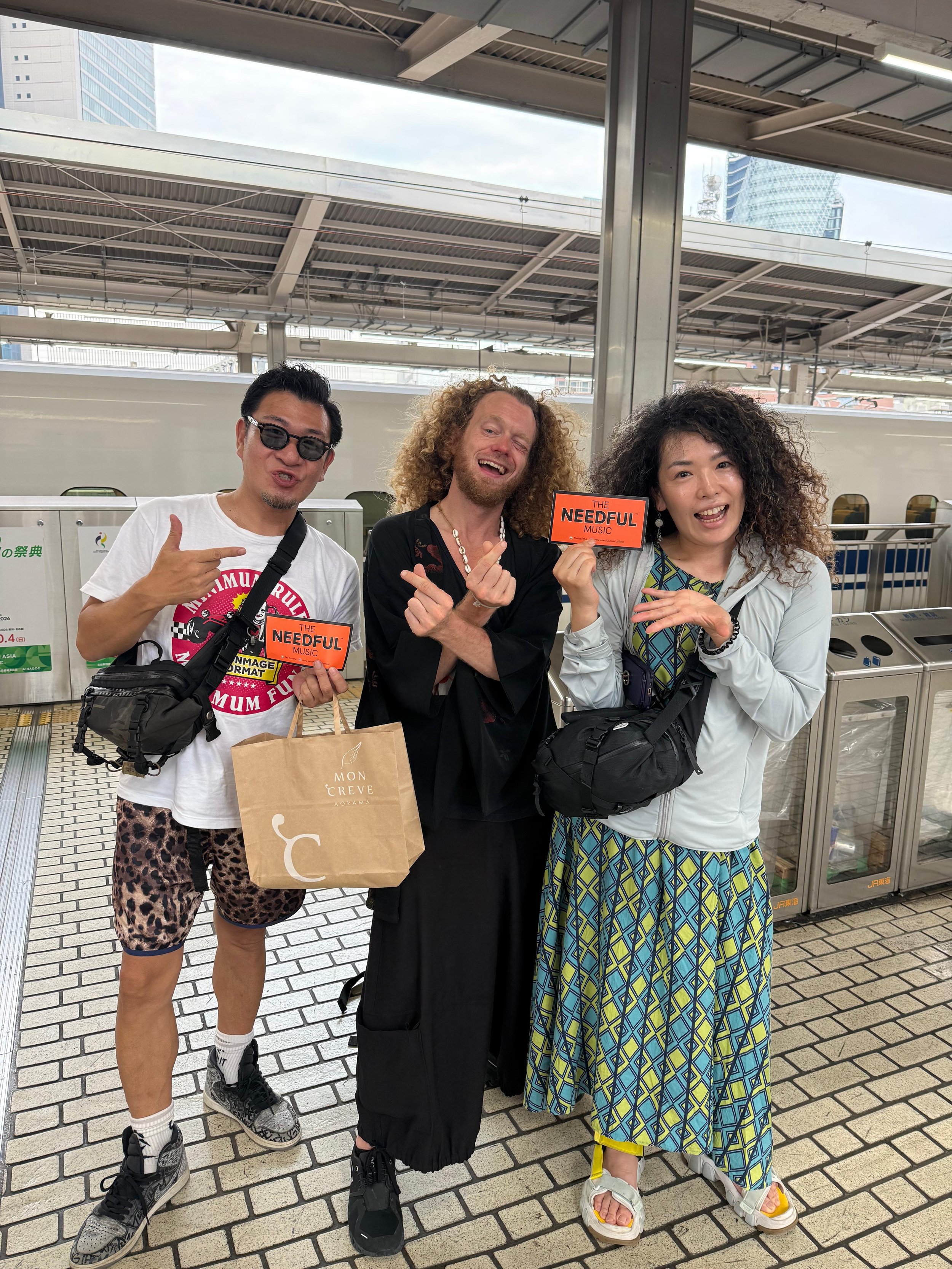 The Needful making new friends in Tokyo, Japan