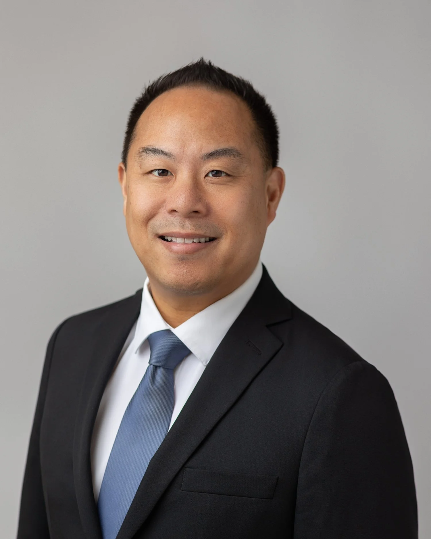 Executive portrait of a man in business attire at Shinkfield Studio San Marino CA