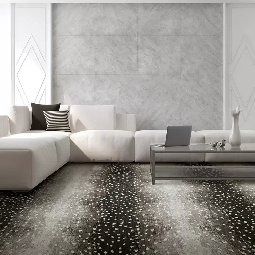 carpet provides more warmth over hard surfaces