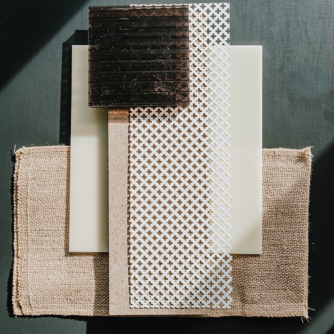 design materials to visualize your project