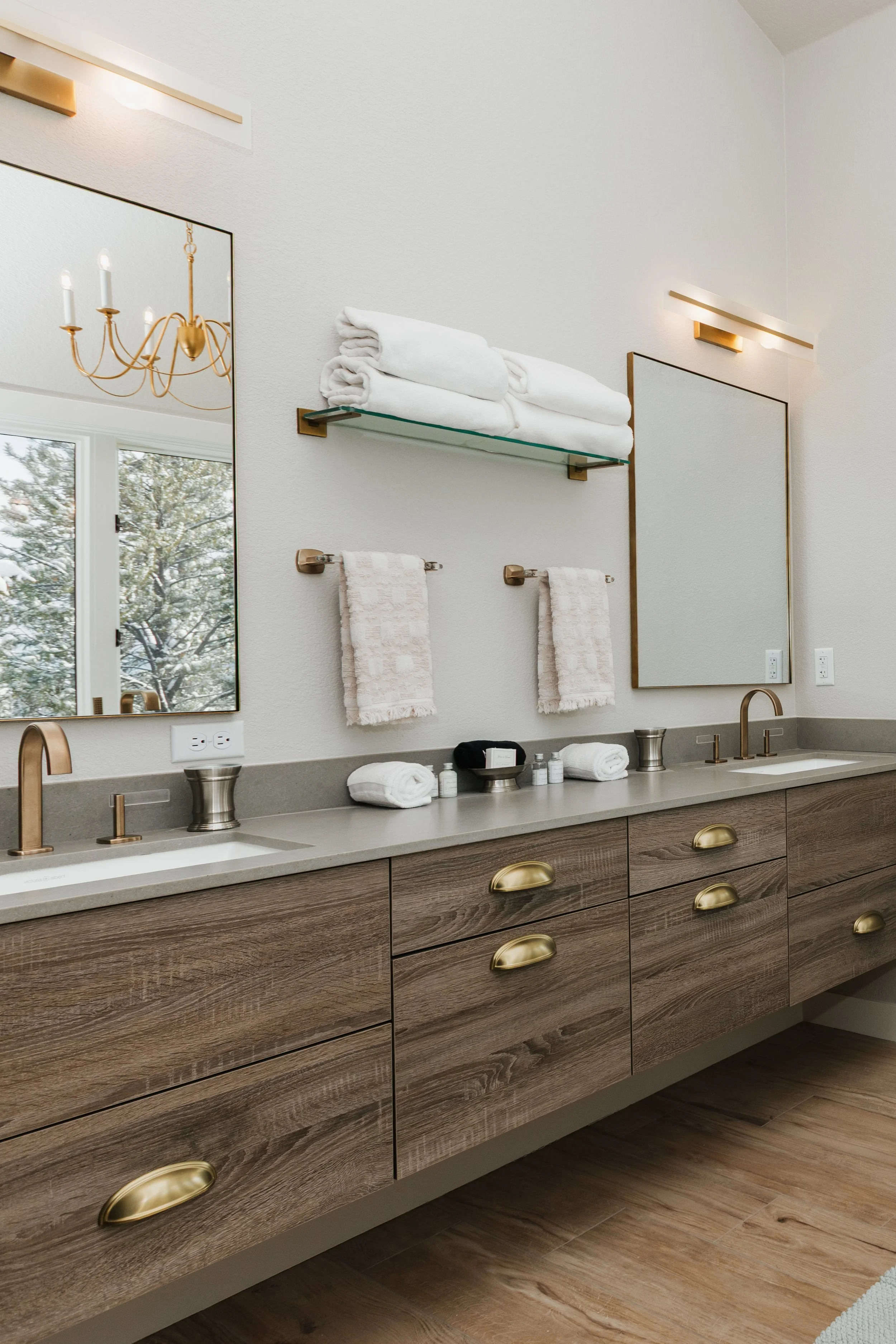 neutral bathroom remodel