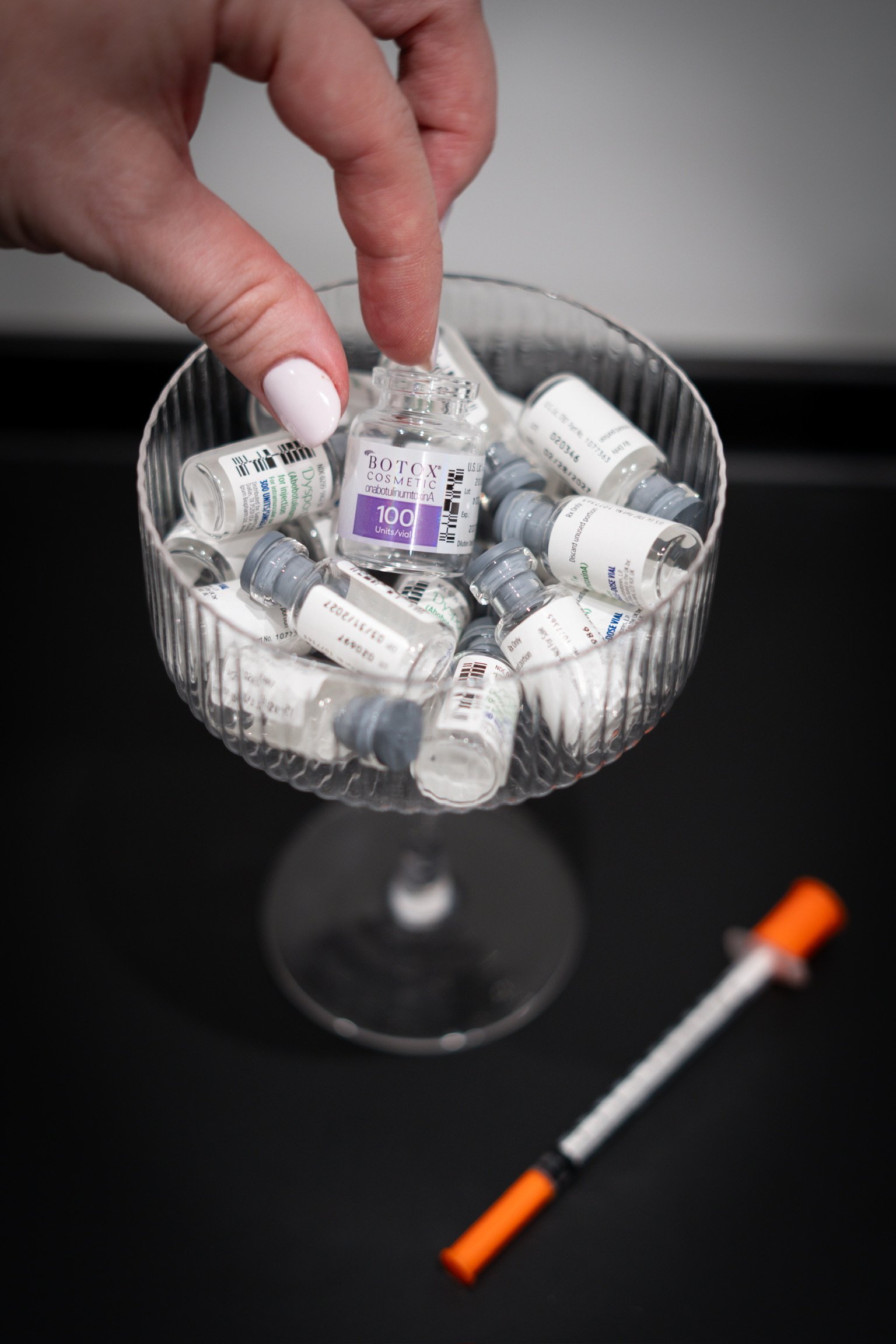 Botox cosmetic vials at The Aesthetic Ranch medical spa Fort Lauderdale