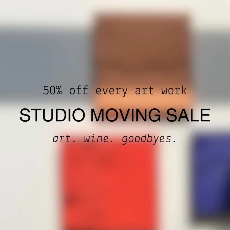 Studio Moving Sale