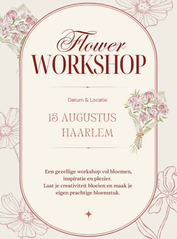 Flower Workshop: Create Your Own Bouquet