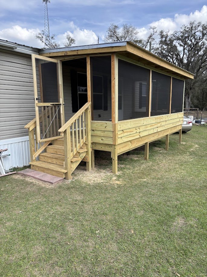 Screen Enclosures ,gazebos, well houses, sheds