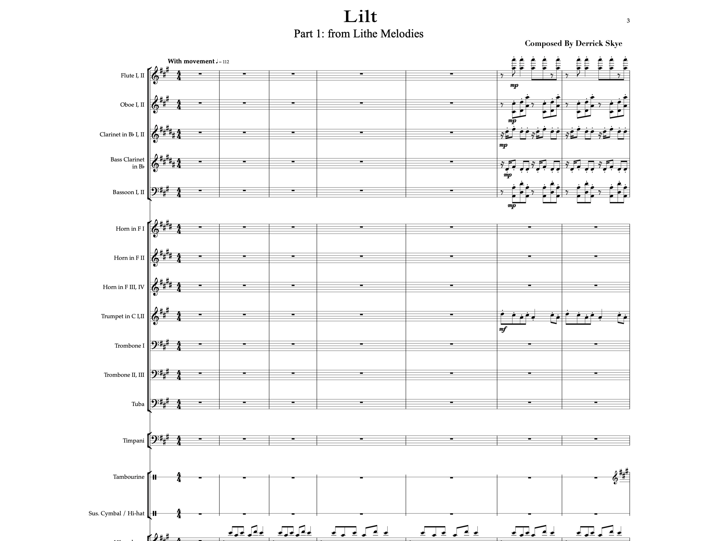 Lithe Melodies | orchestra