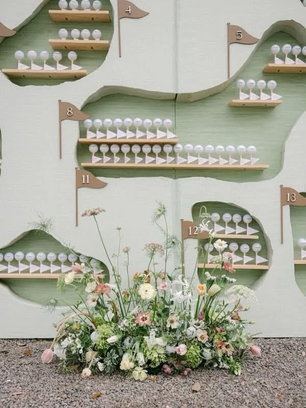 Had to reshare following a call with a golf mad groom. 

A love story that&rsquo;s truly on par... with a seating chart to match ⛳️ ❤️ 

@sawdustandsweetgrass
@pphgevents
@haleyyfrostt
@curatedeventscharleston
@carlymphotography
@snyderevents 
@willo