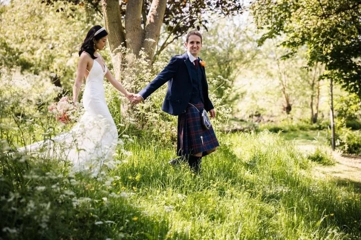 One of the many things I love about my job is following couples into their next adventures in life and L&amp;K are now parents. 

Their beautiful wedding celebrated two cultures coming together, combining both Chinese traditions and Scottish heritage