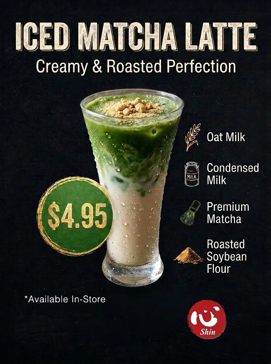 Matcha Latte Poster