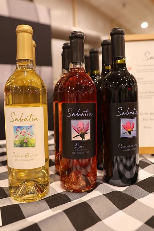 Seyval with Rose and Chambourcin