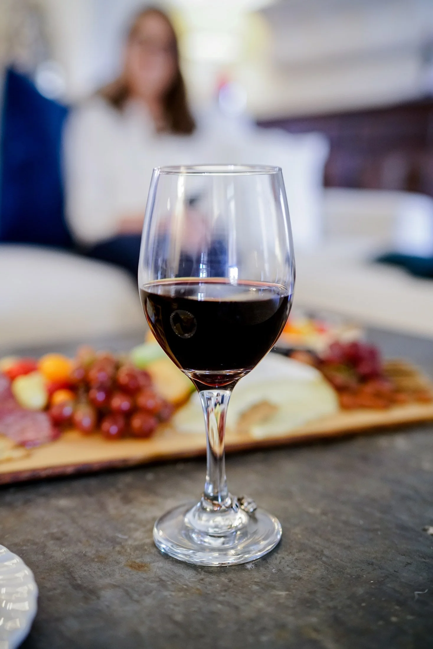 Sabatia Chambourcin with charcuterie