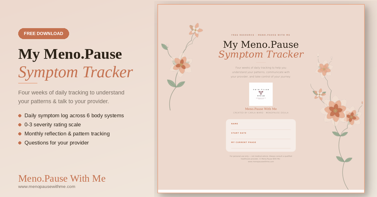 My Meno.Pause Symptom Tracker