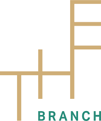 Simplified map with a branch labeled 'BRANCH' and various intersecting lines.