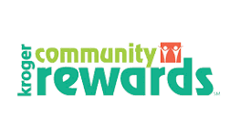 Kroger community rewards logo with colorful text and a shopping bag icon