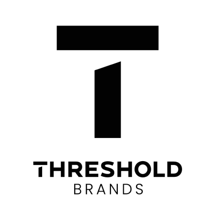 Logo of Threshold Brands with a stylized letter T and the company name below.