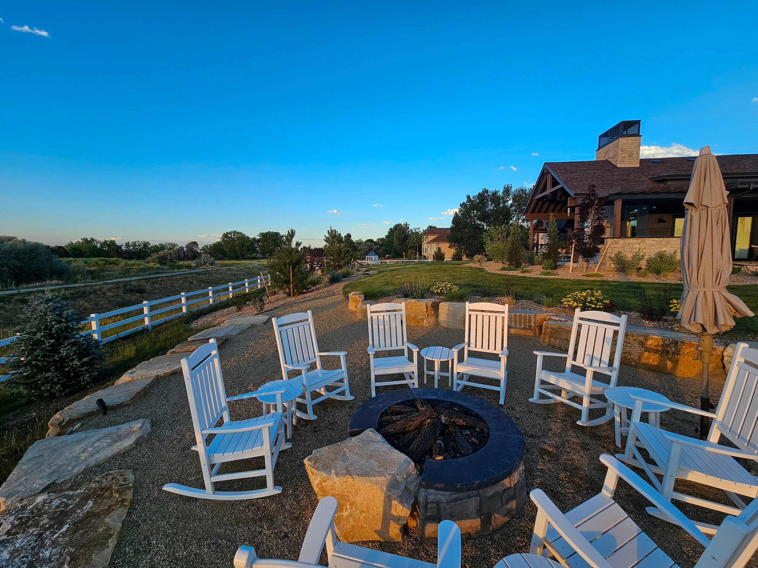 Colorado backyards outdoor luxury living