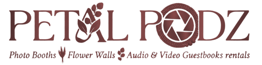 Luxury Photo Booths, Flower Walls, &amp; Video Guestbook rentals in Chicago and &amp; Northwest Indiana | Petal Podz