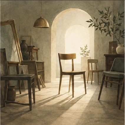 Roles and Furniture: rearranging your life is a conscious act.