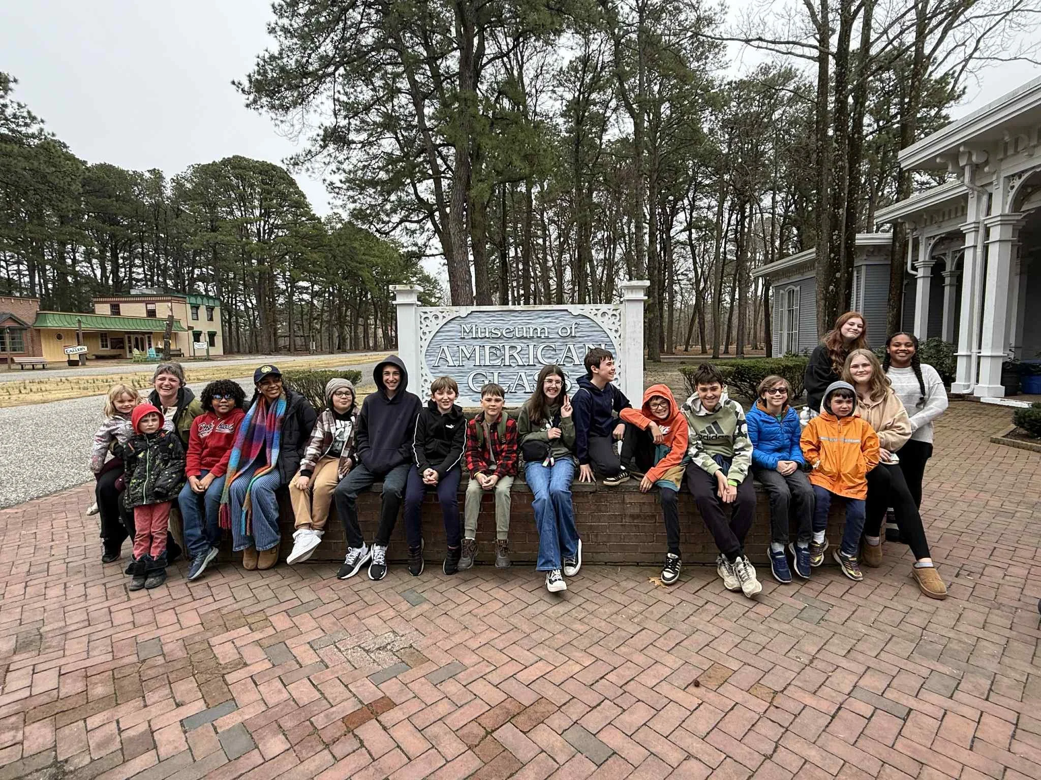 The Field Trip society visited Museum of American Glass at Wheaton Arts.